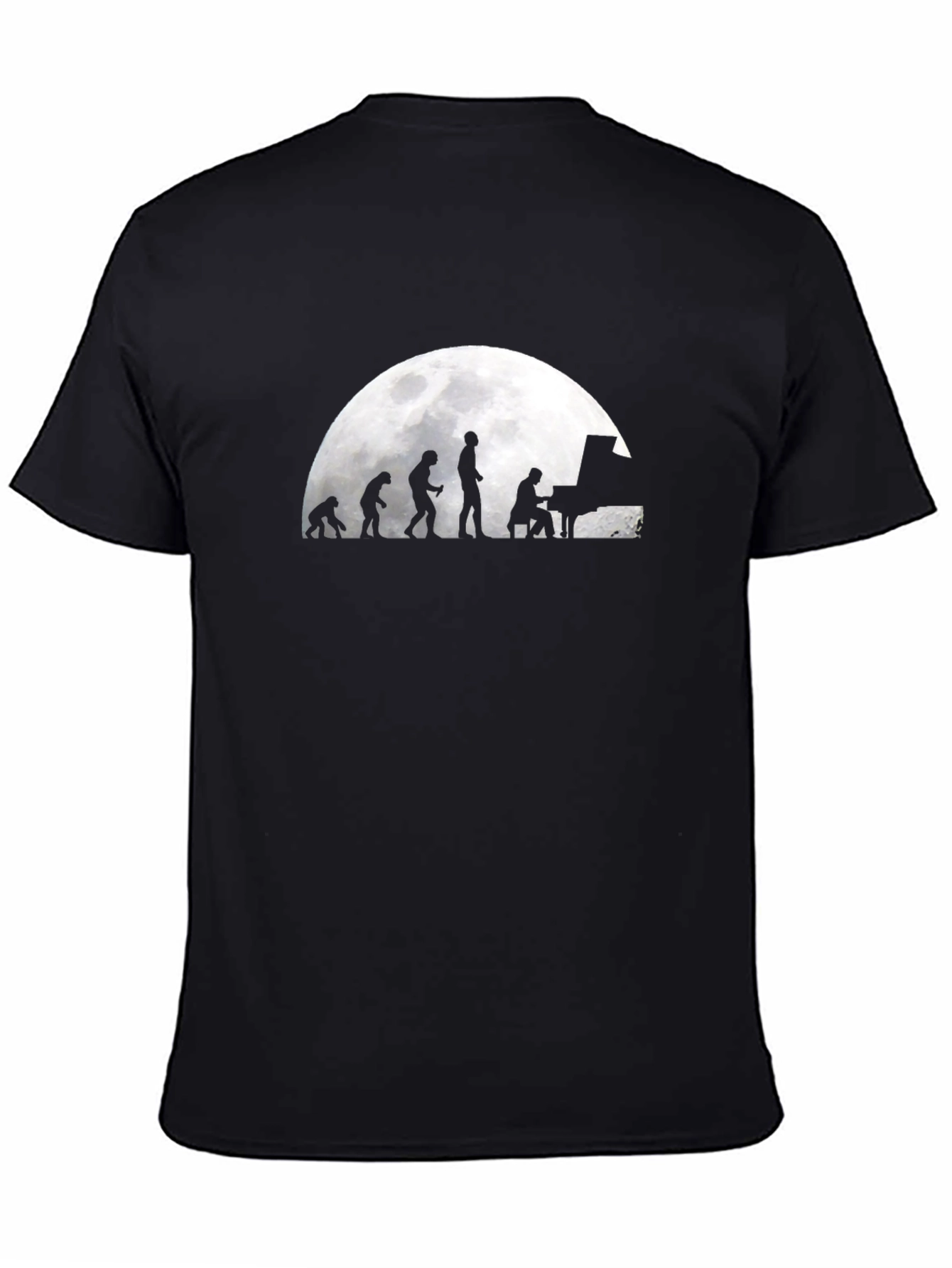 Evolution of Piano Player T-Shirt