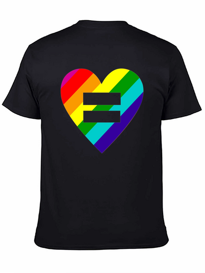 Equality Rainbow Heart Tee
