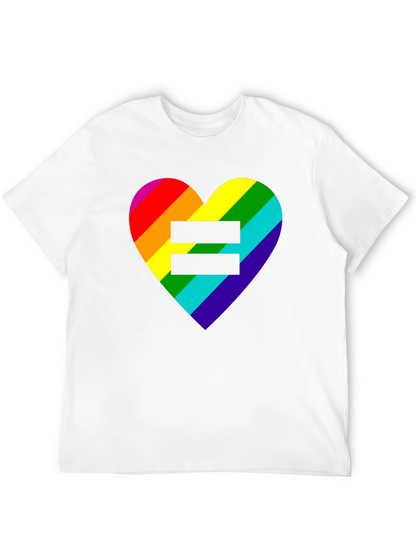 Equality Rainbow Heart Tee