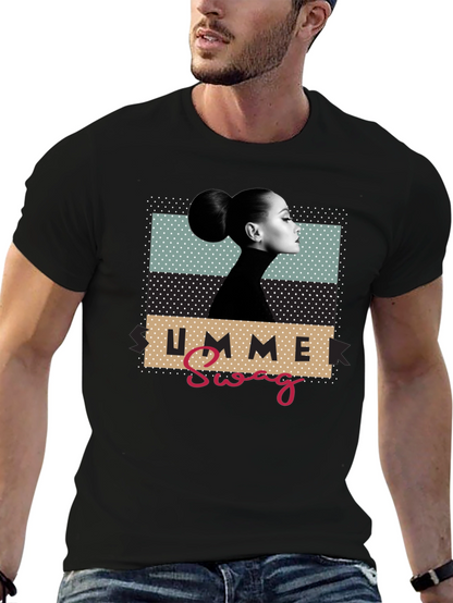 Summer Swag Graphic Tee - Black Casual T-Shirt