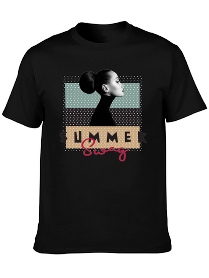 Summer Swag Graphic Tee - Black Casual T-Shirt