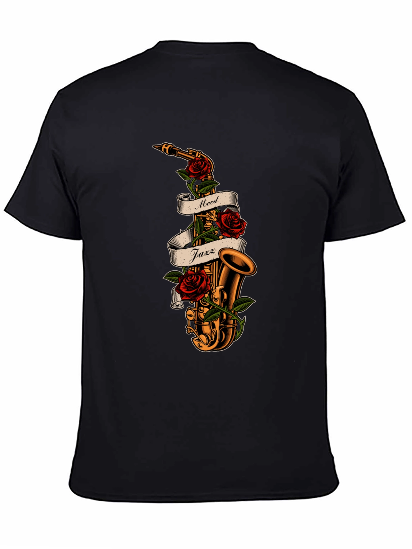 Mood Jazz Saxophone Graphic Tee