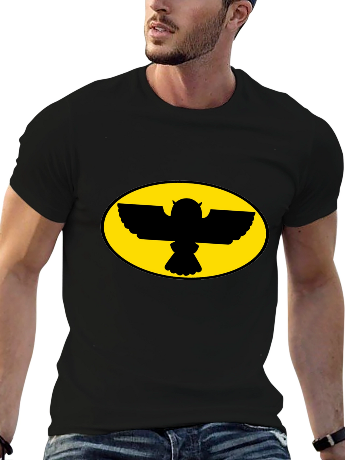 Court of Owls Black Graphic Tee