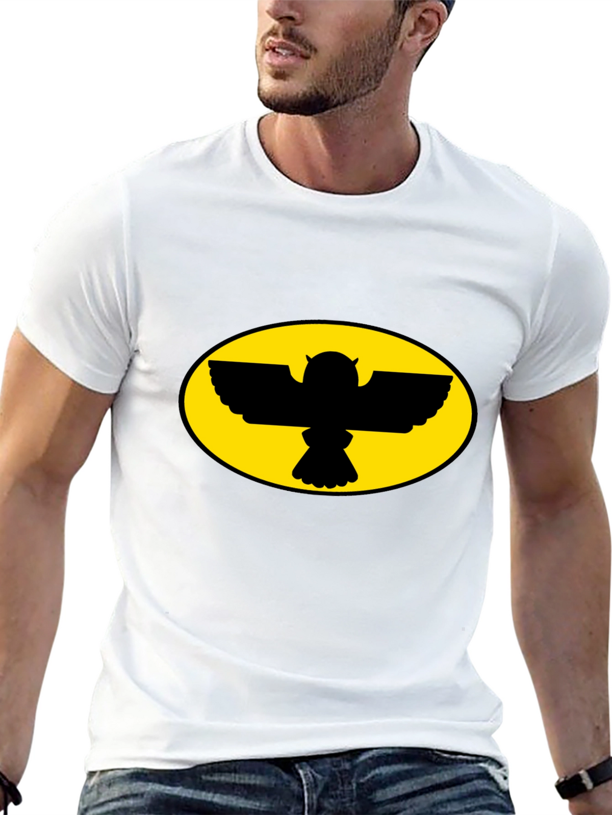 Court of Owls Black Graphic Tee