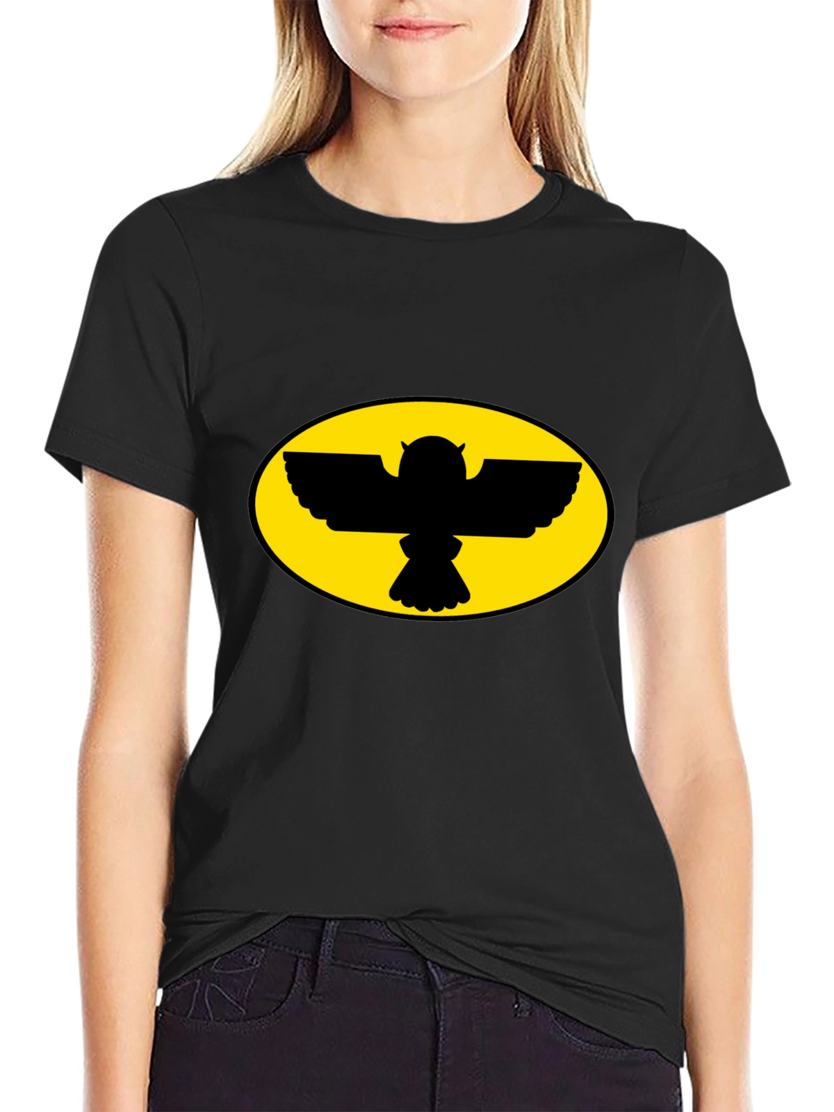 Court of Owls Black Graphic Tee