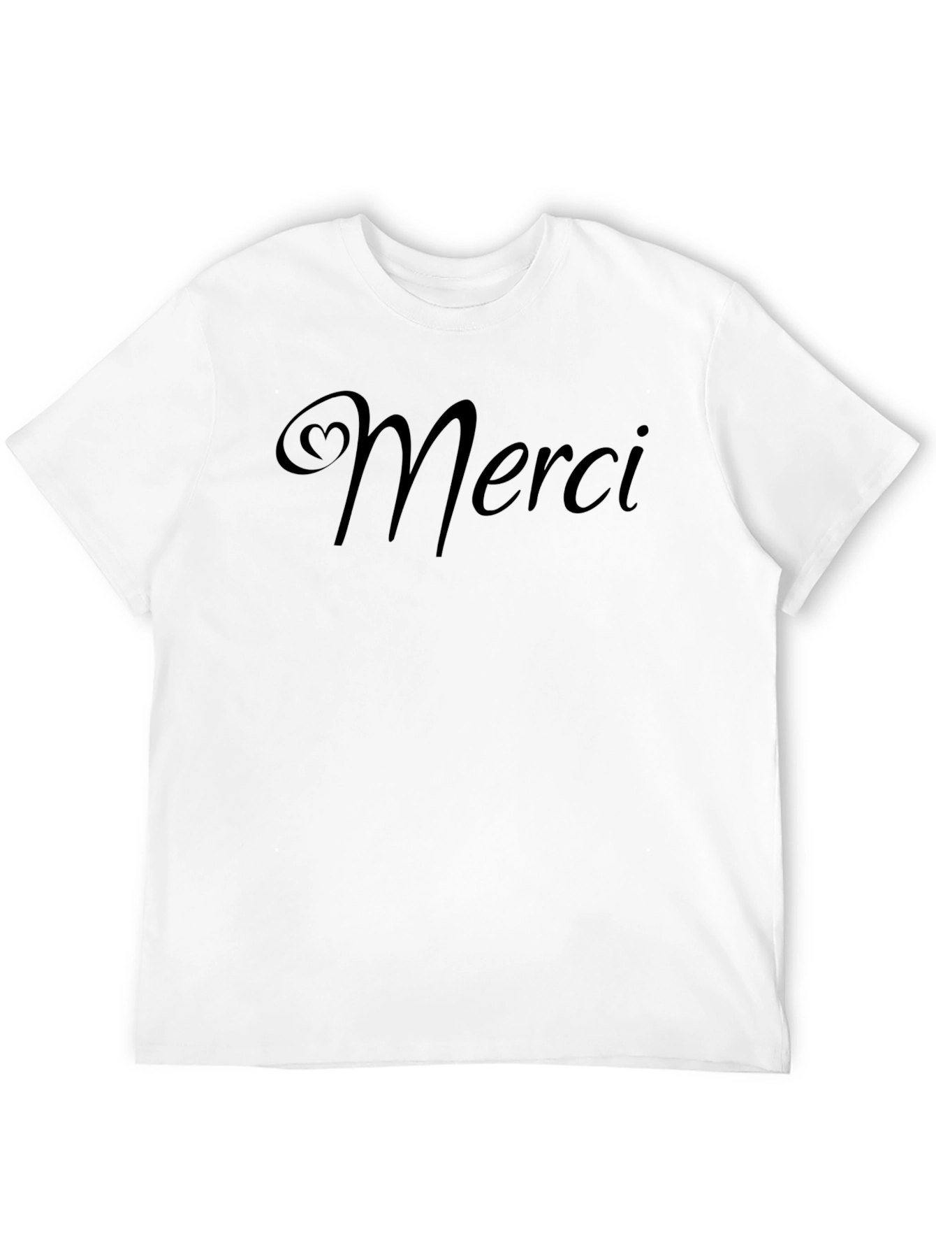 Merci Graphic T-Shirt - Stylish & Comfortable