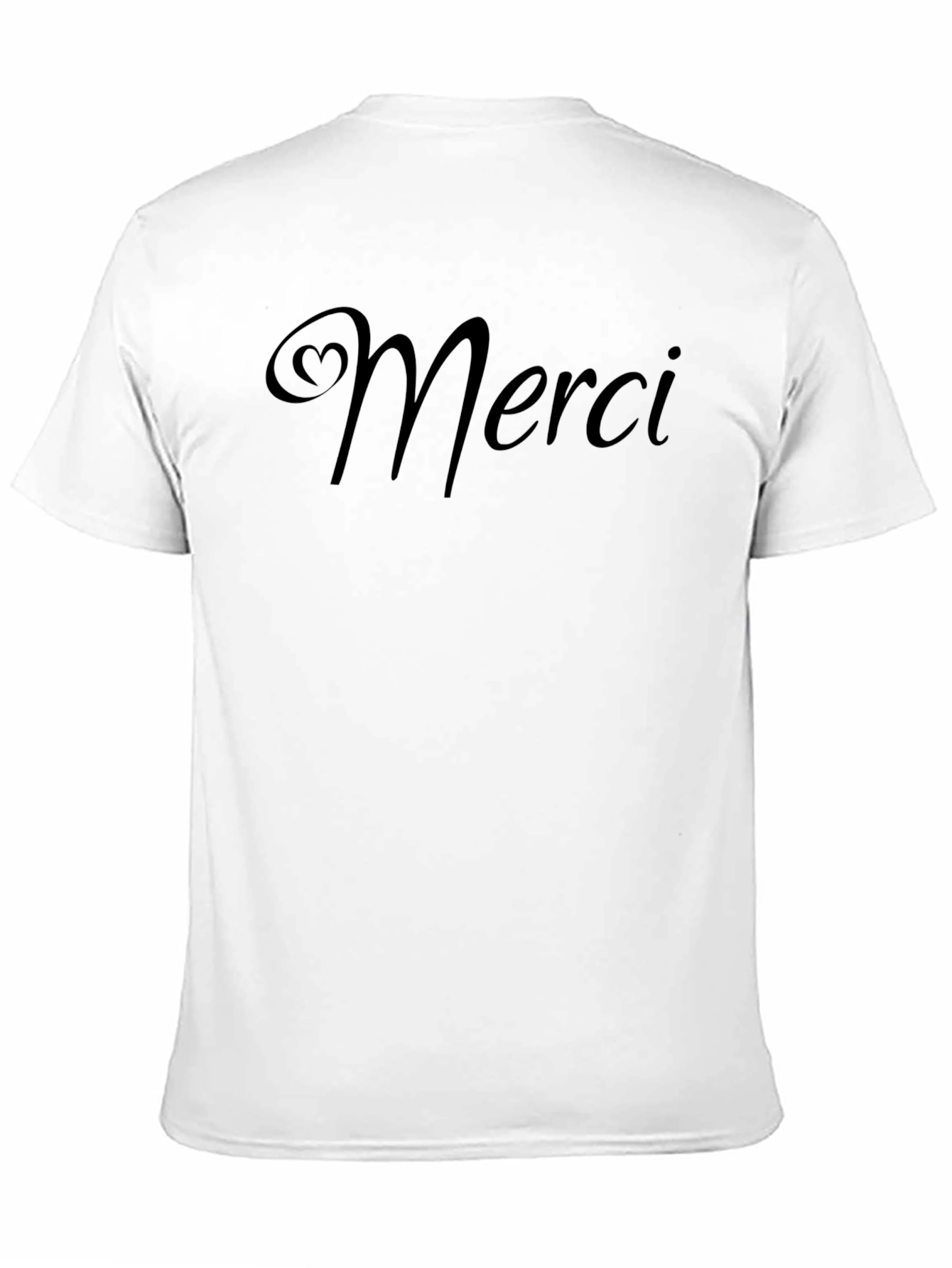 Merci Graphic T-Shirt - Stylish & Comfortable