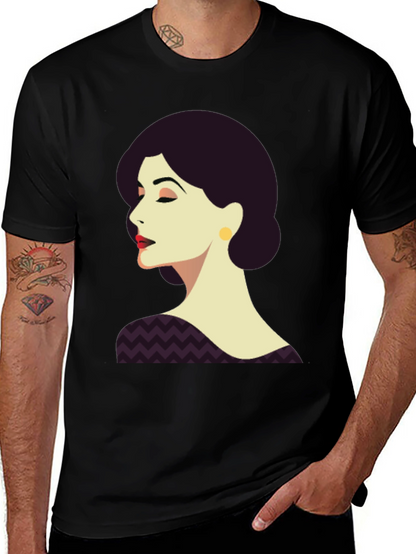 Elegant Woman Graphic T-Shirt