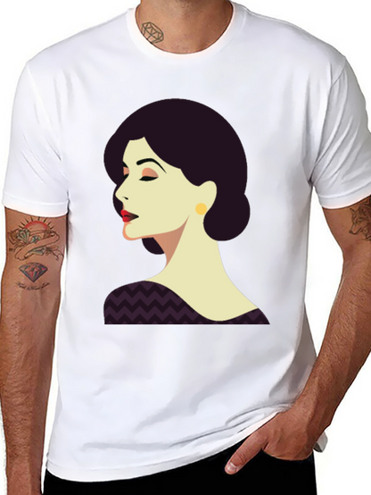 Elegant Woman Graphic T-Shirt