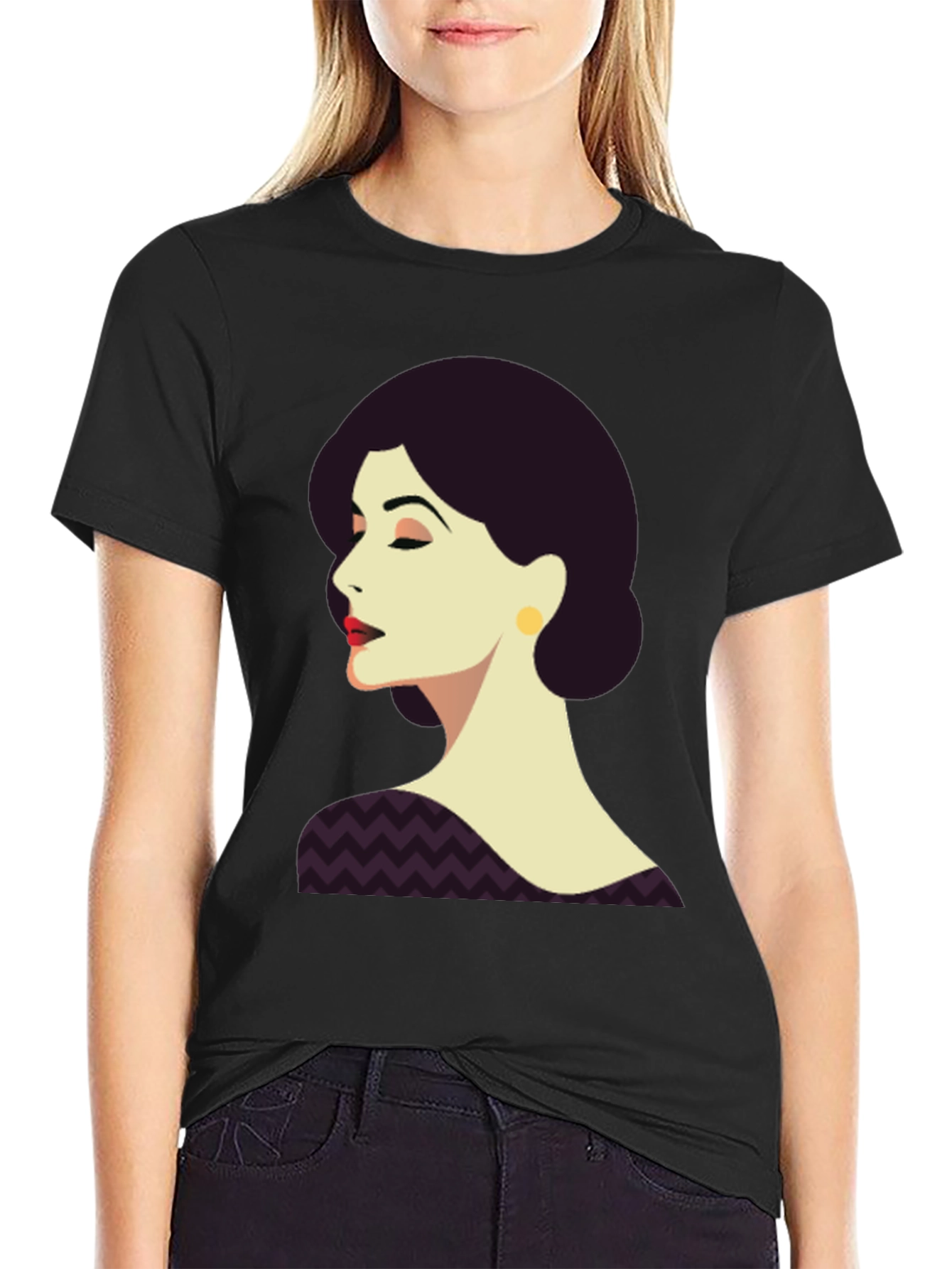 Elegant Woman Graphic T-Shirt