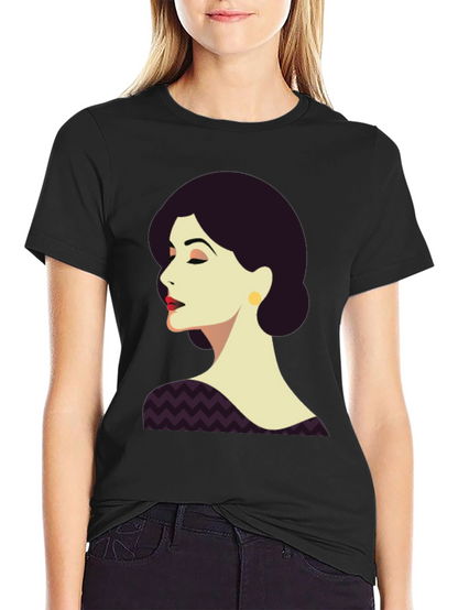 Elegant Woman Graphic T-Shirt
