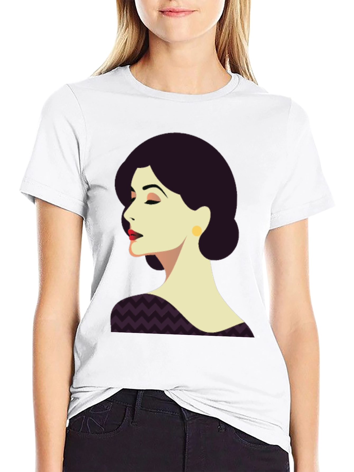 Elegant Woman Graphic T-Shirt