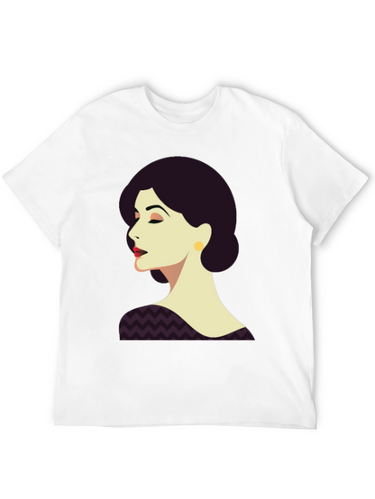 Elegant Woman Graphic T-Shirt