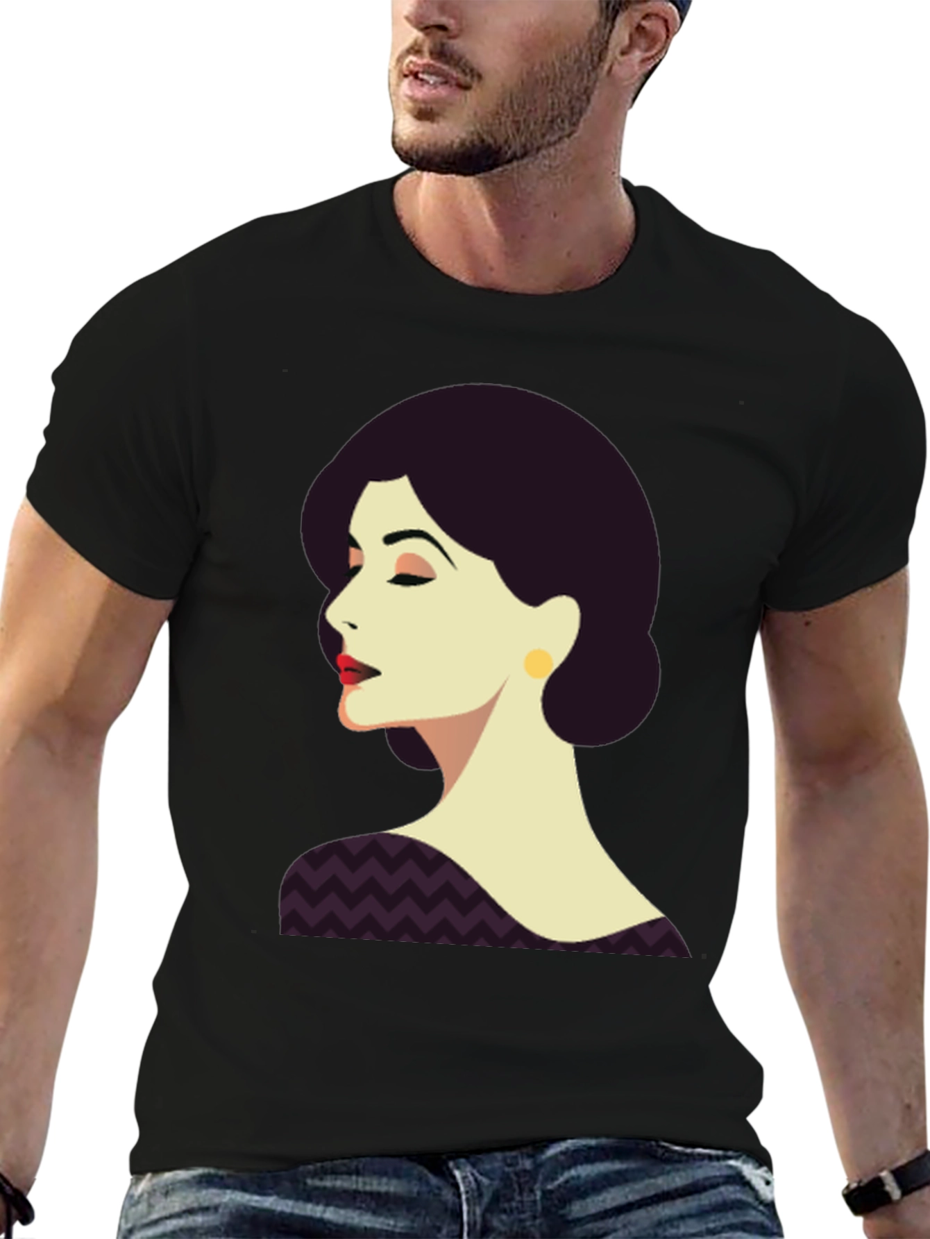 Elegant Woman Graphic T-Shirt
