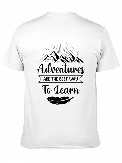 Adventures Best Way to Learn Black T-Shirt