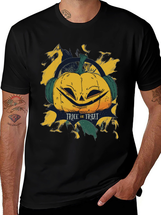 Halloween Pumpkin Headphone T-Shirt