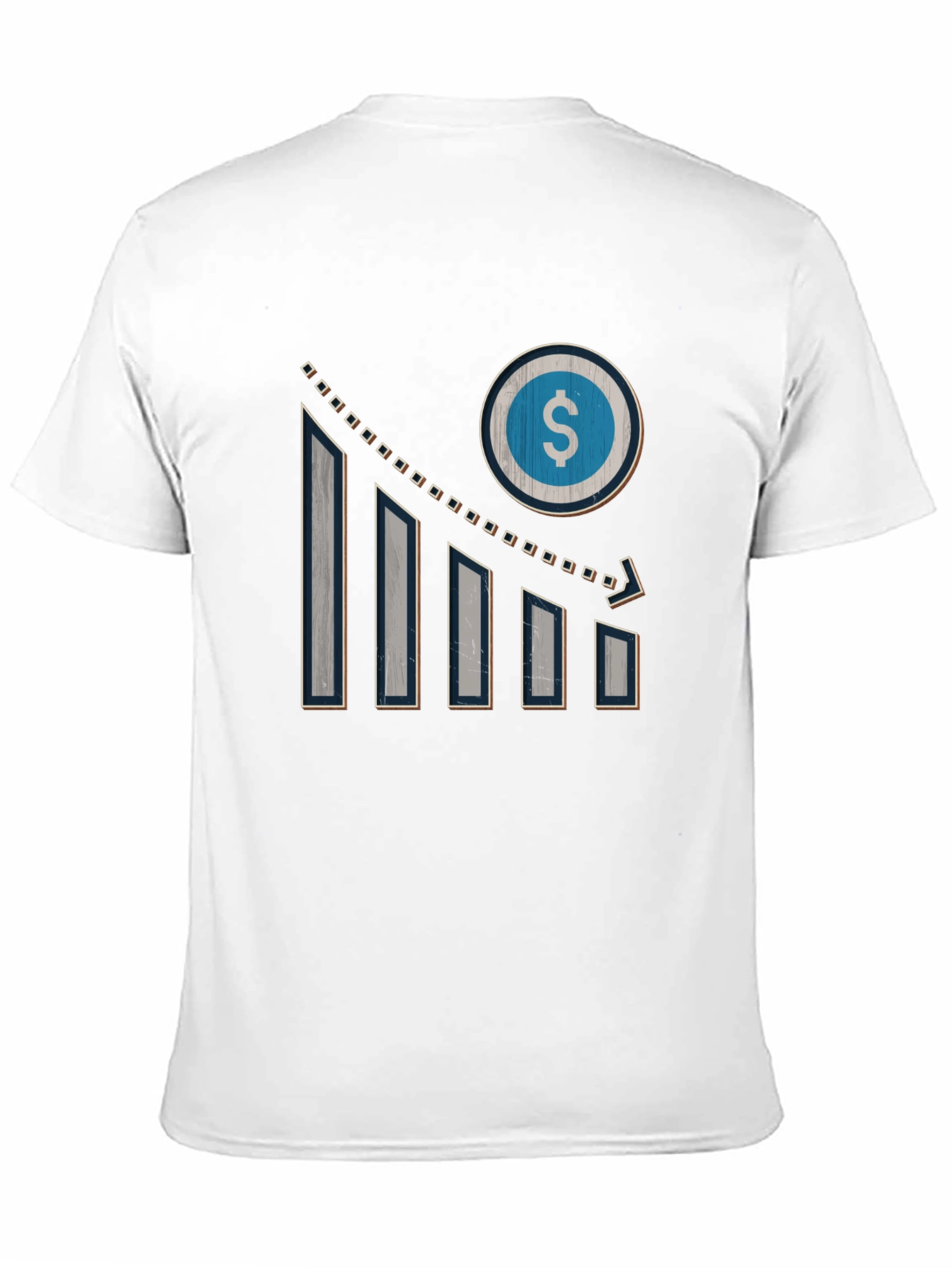 Mens Graphic Tee - Dollar Sign Chart