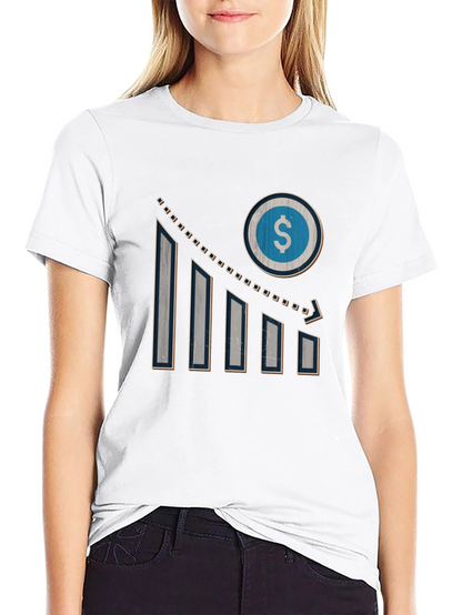 Mens Graphic Tee - Dollar Sign Chart