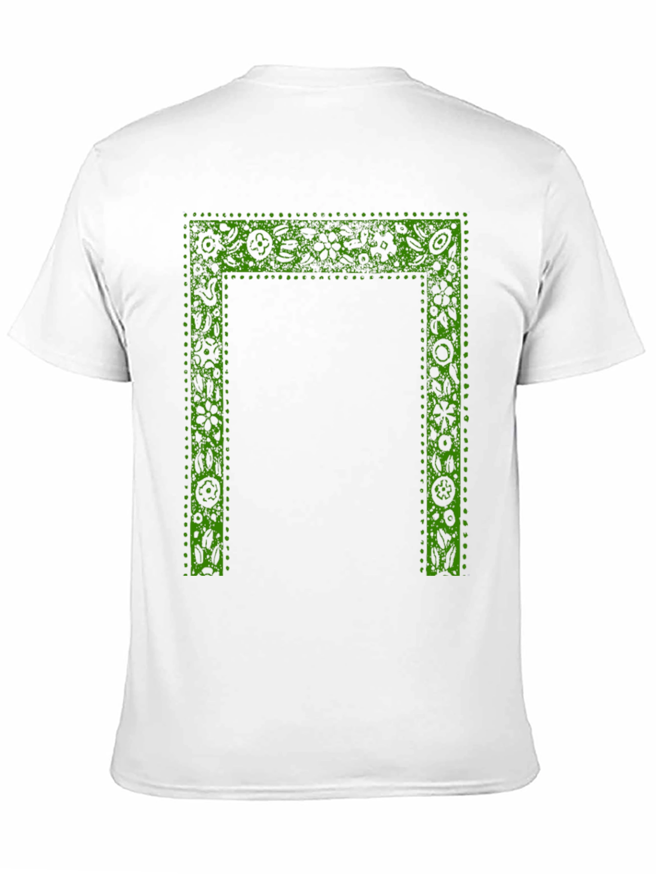 Botanical Frame Black T-Shirt