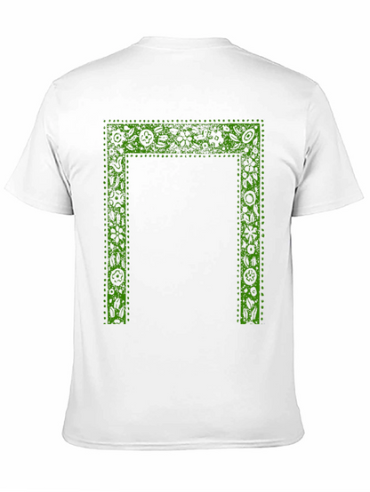 Botanical Frame Black T-Shirt
