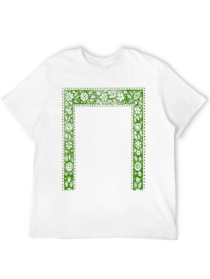 Botanical Frame Black T-Shirt