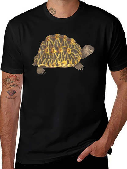 Turtle Graphic Tee - Stylish Black T-Shirt