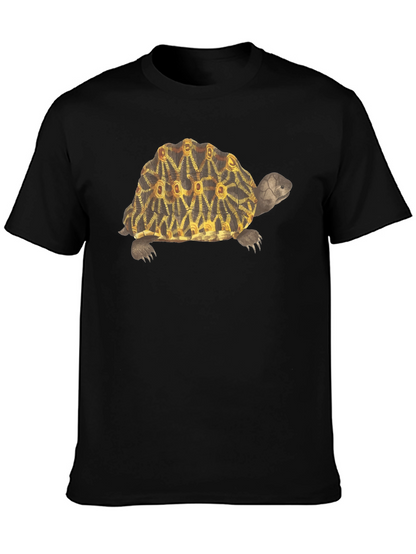 Turtle Graphic Tee - Stylish Black T-Shirt