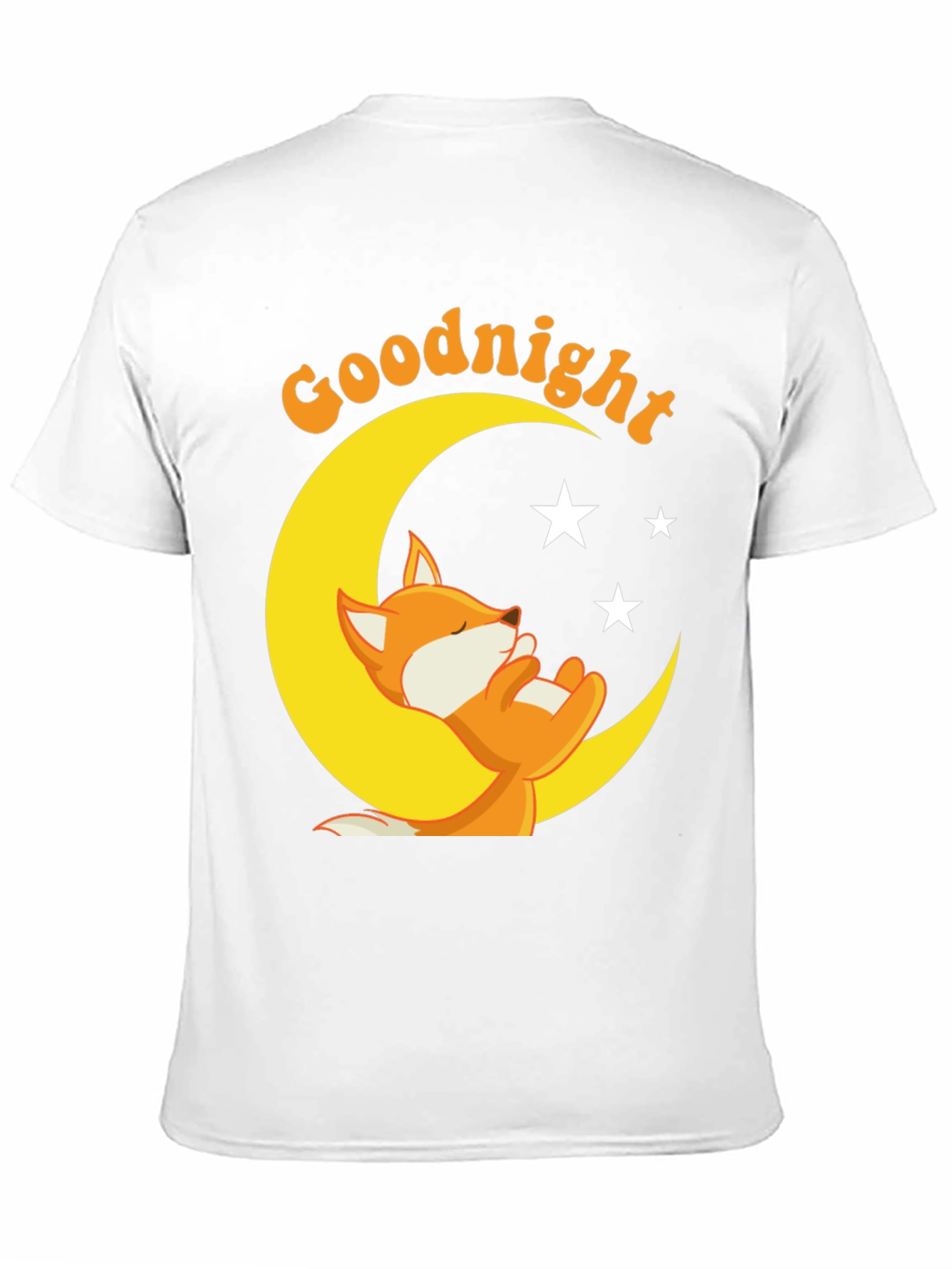 Goodnight Fox on Moon T-Shirt