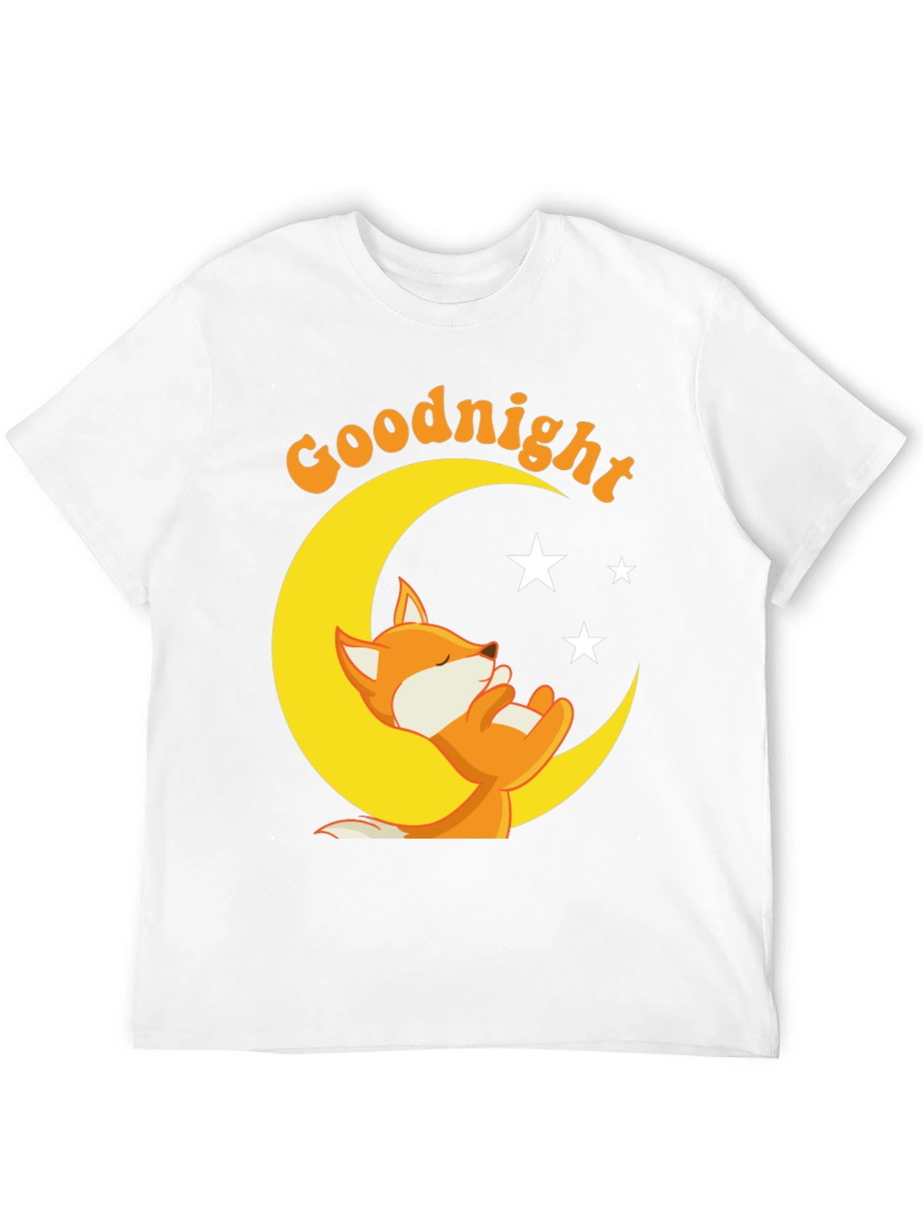 Goodnight Fox on Moon T-Shirt