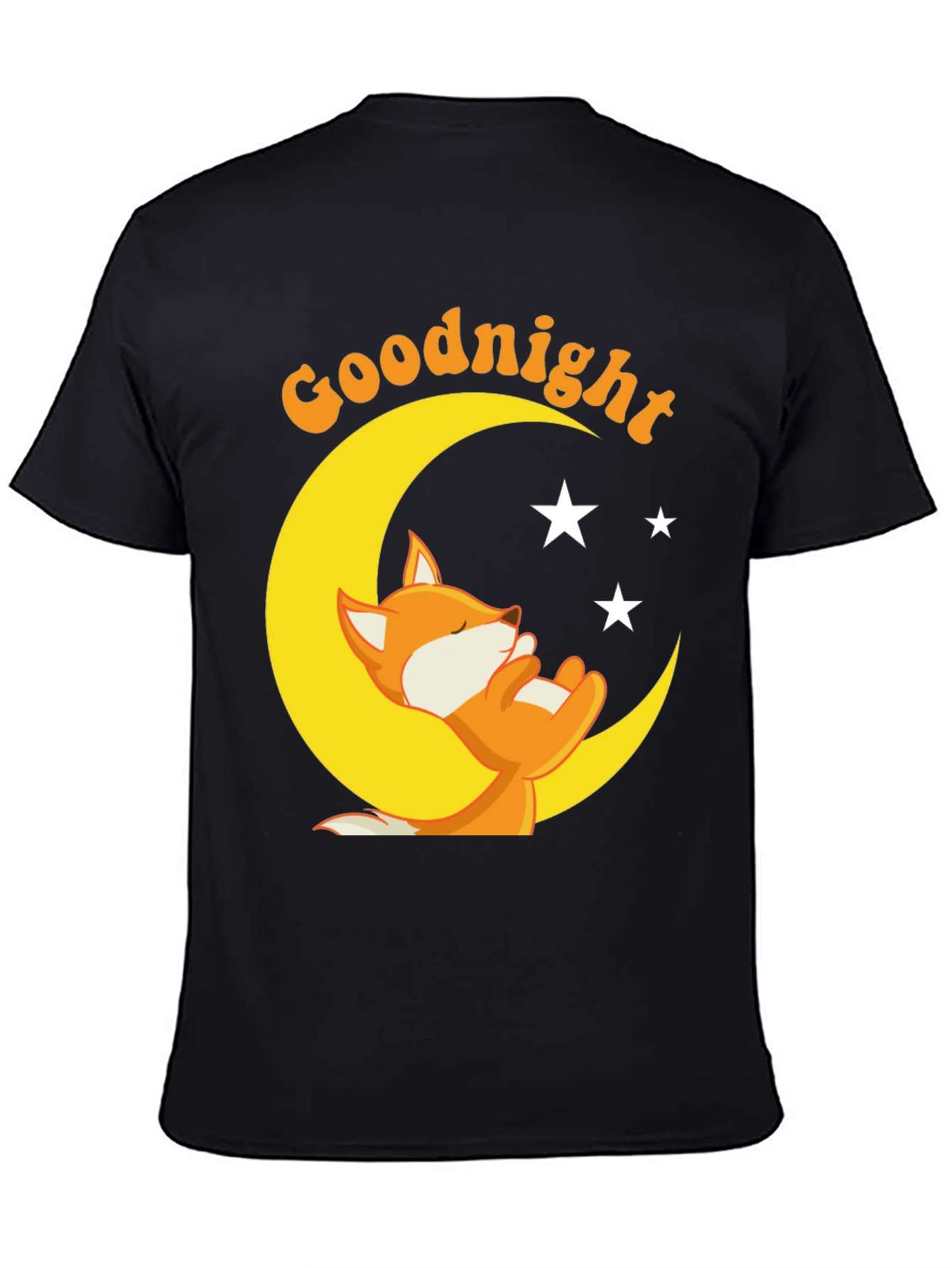 Goodnight Fox on Moon T-Shirt