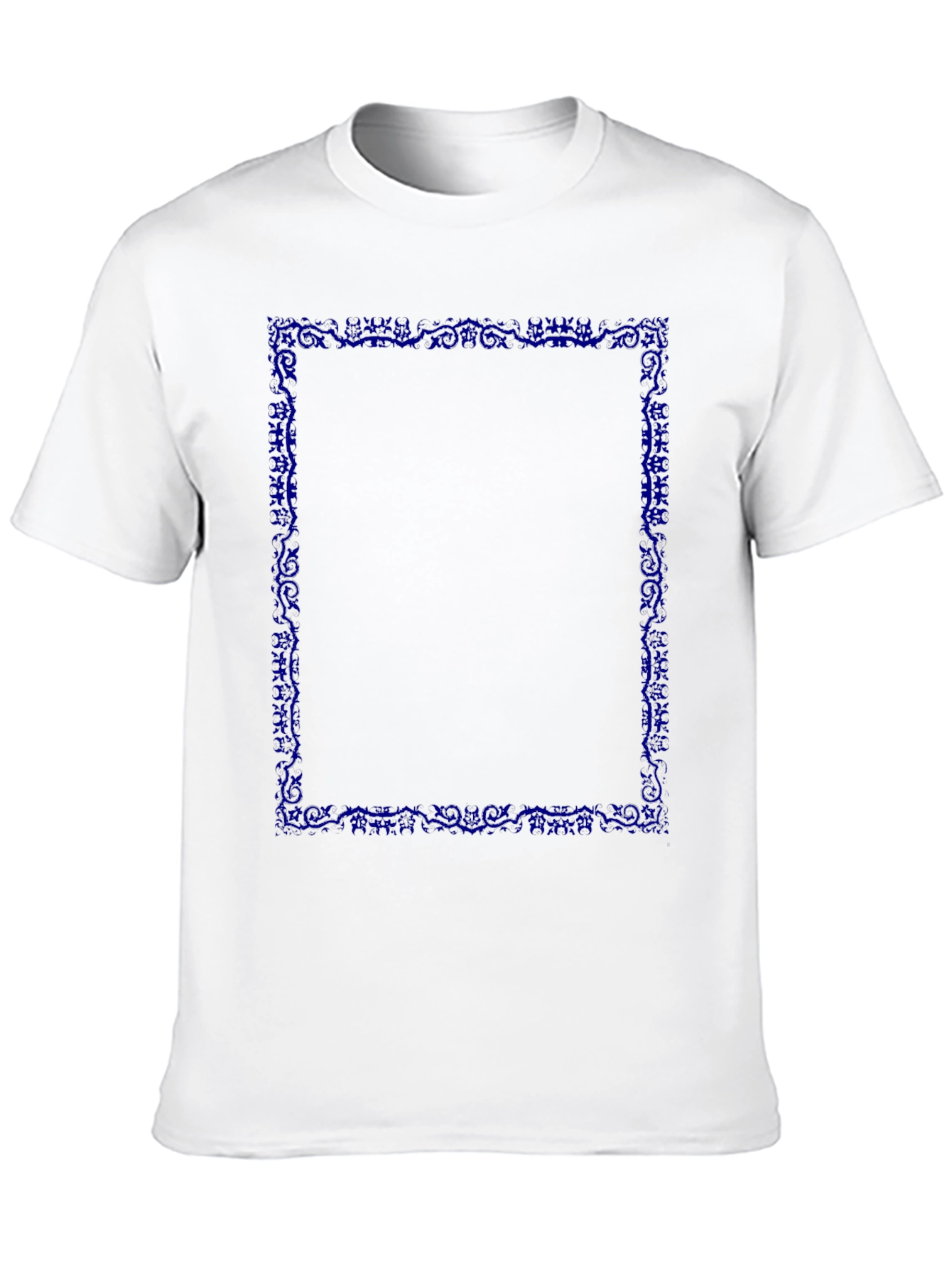 Graphic Tee - Dark Blue Border