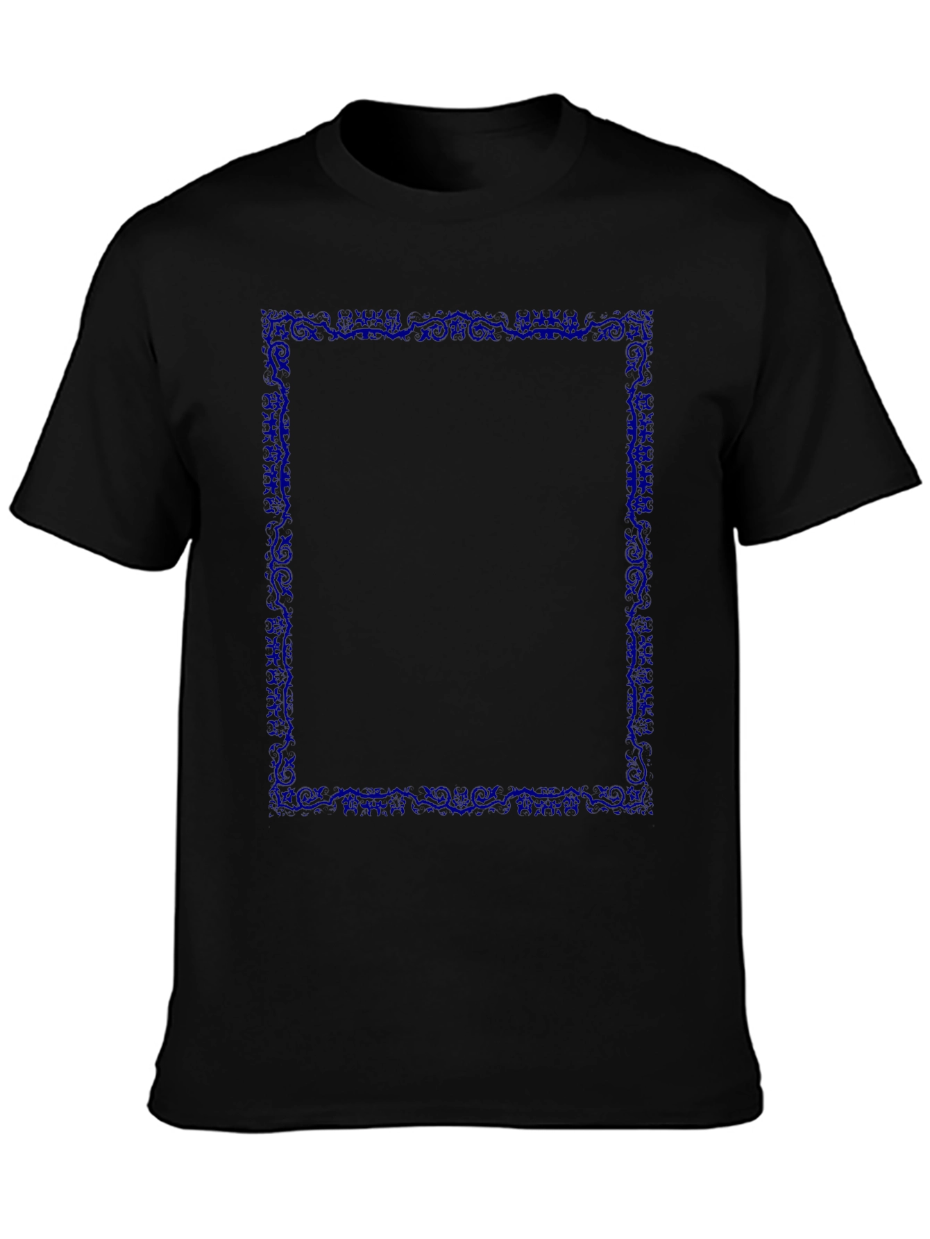 Graphic Tee - Dark Blue Border