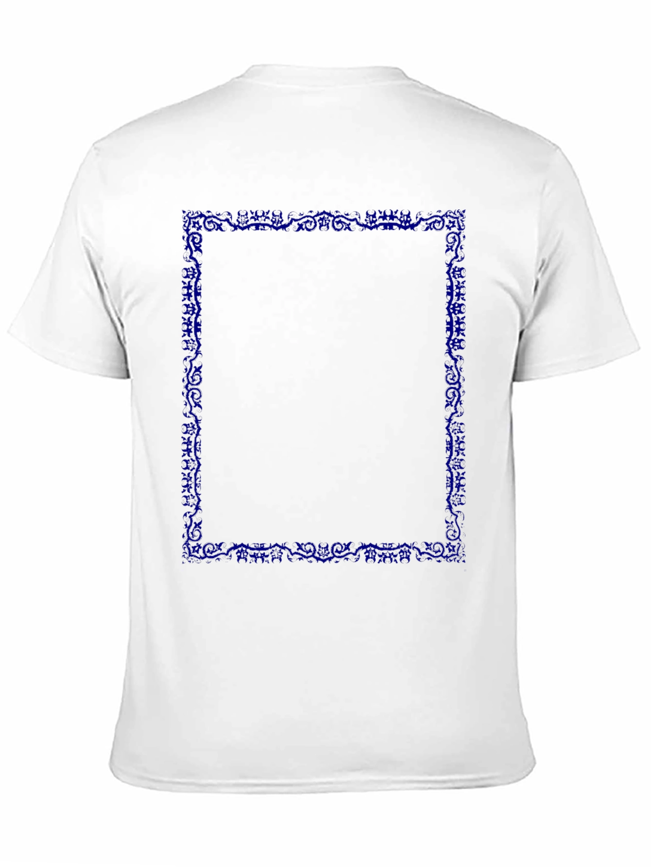 Graphic Tee - Dark Blue Border