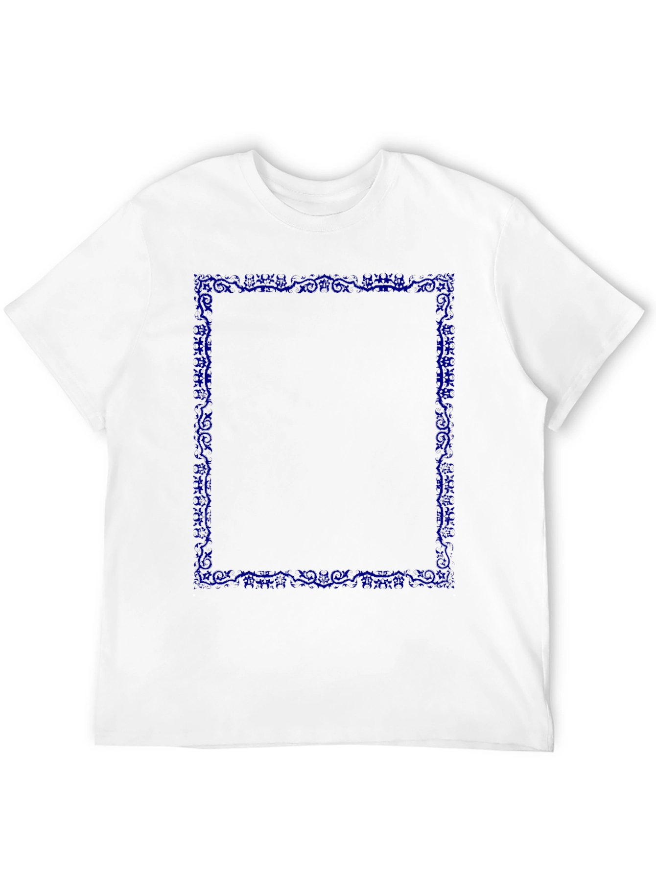 Graphic Tee - Dark Blue Border