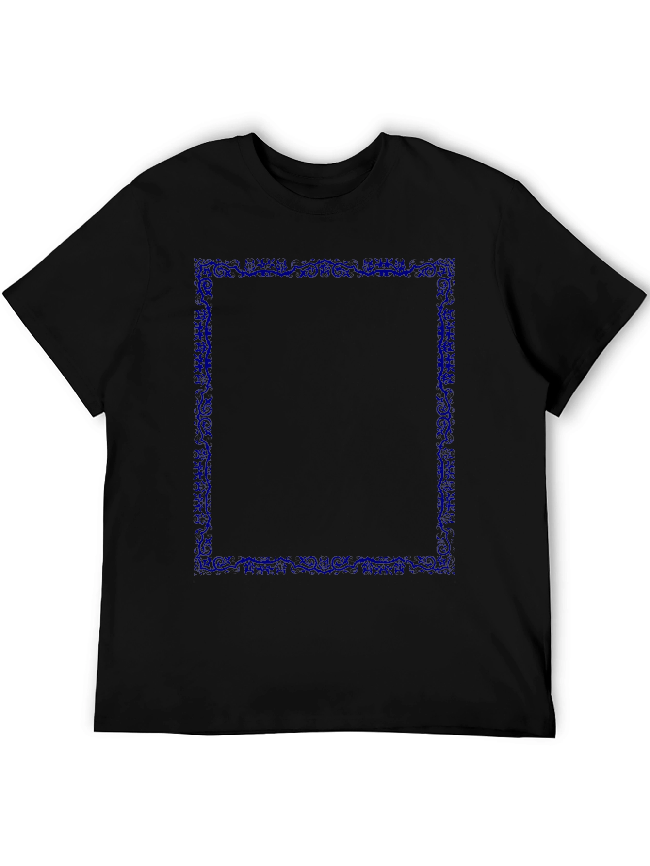 Graphic Tee - Dark Blue Border