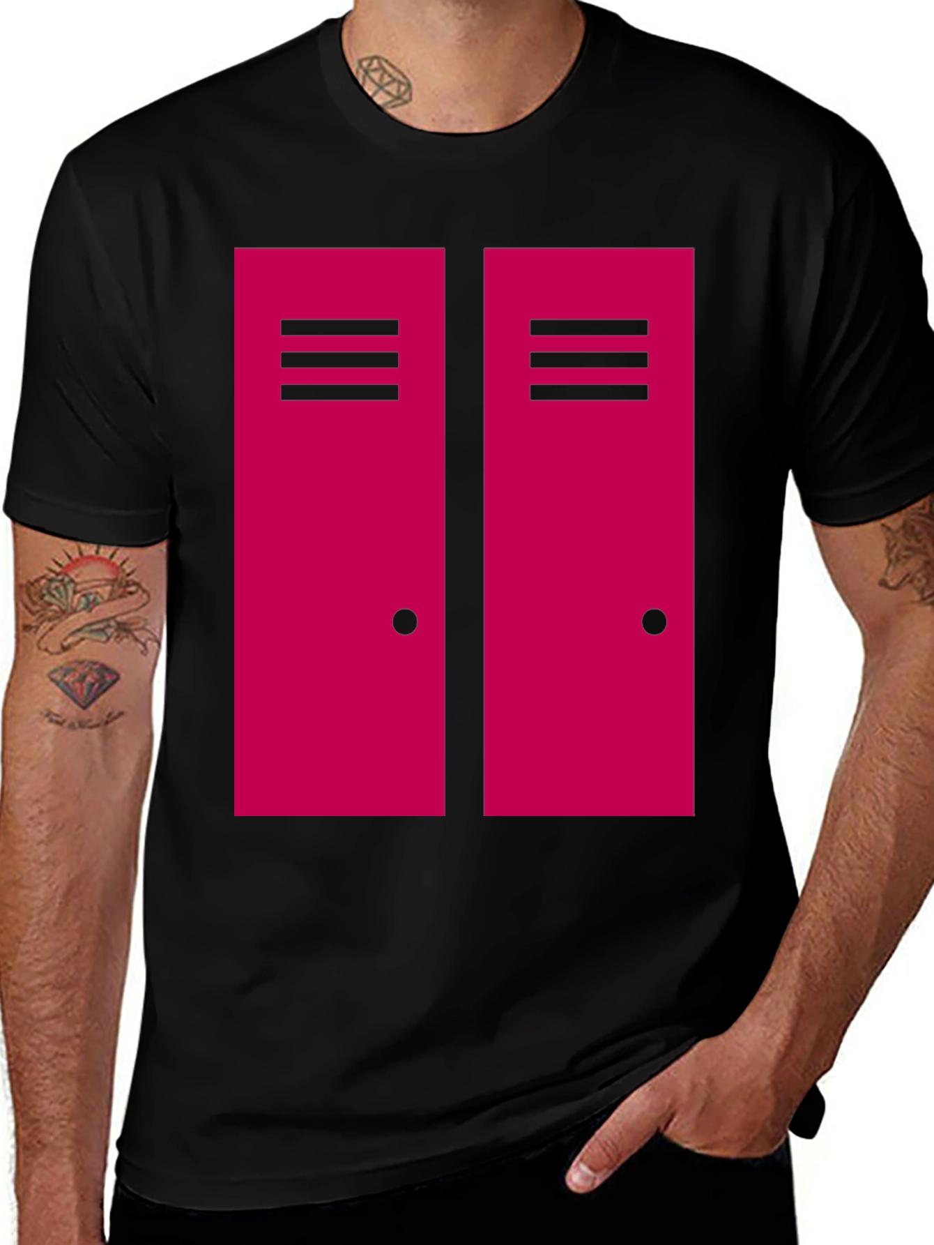 Locker Room Graphic Tee - Fun & Unique Design