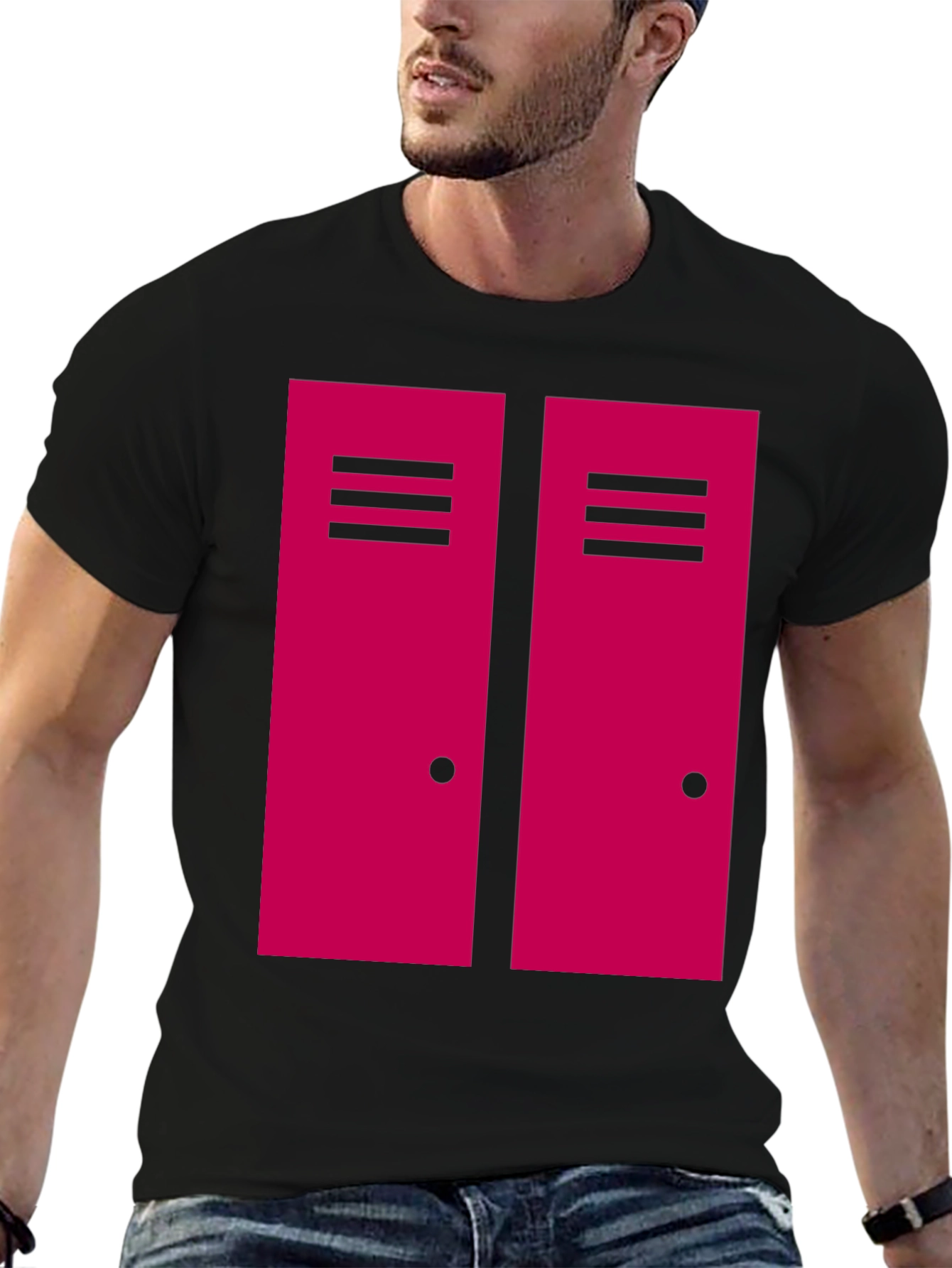 Locker Room Graphic Tee - Fun & Unique Design