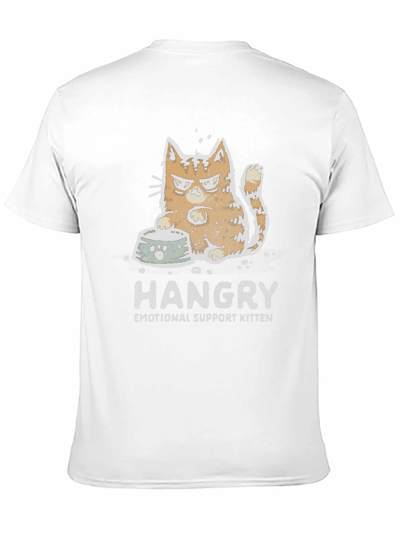 Hangry Kitten T-Shirt - Emotional Support Tee