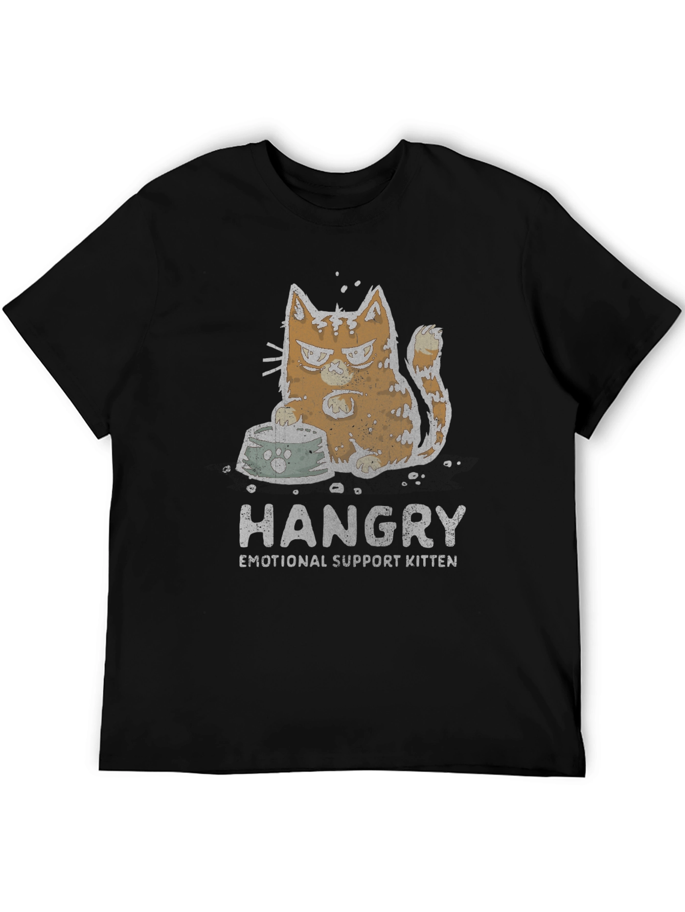 Hangry Kitten T-Shirt - Emotional Support Tee