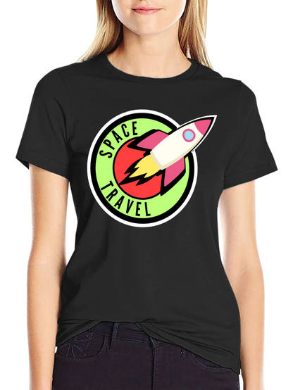 Space Travel Graphic T-Shirt