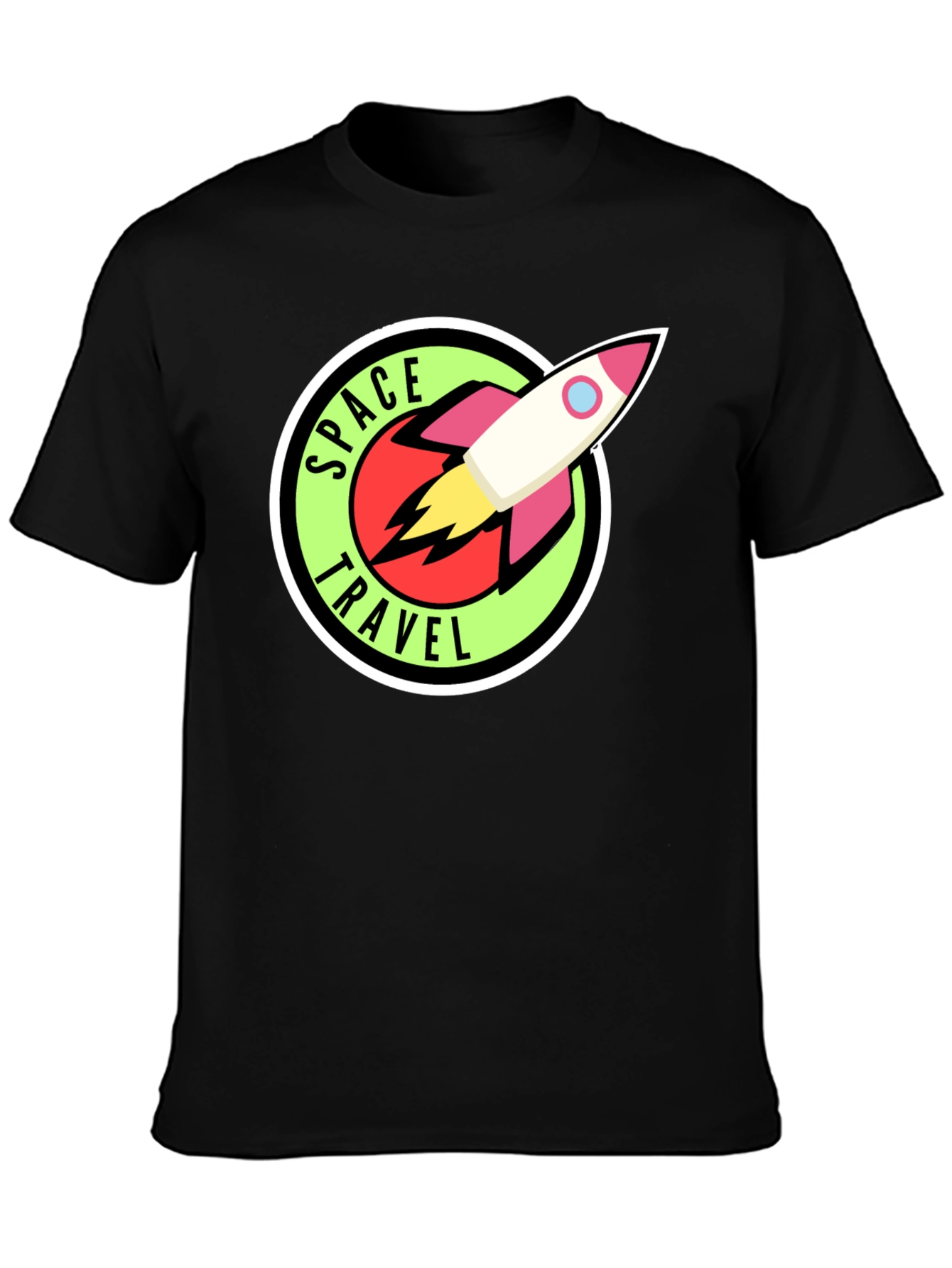 Space Travel Graphic T-Shirt
