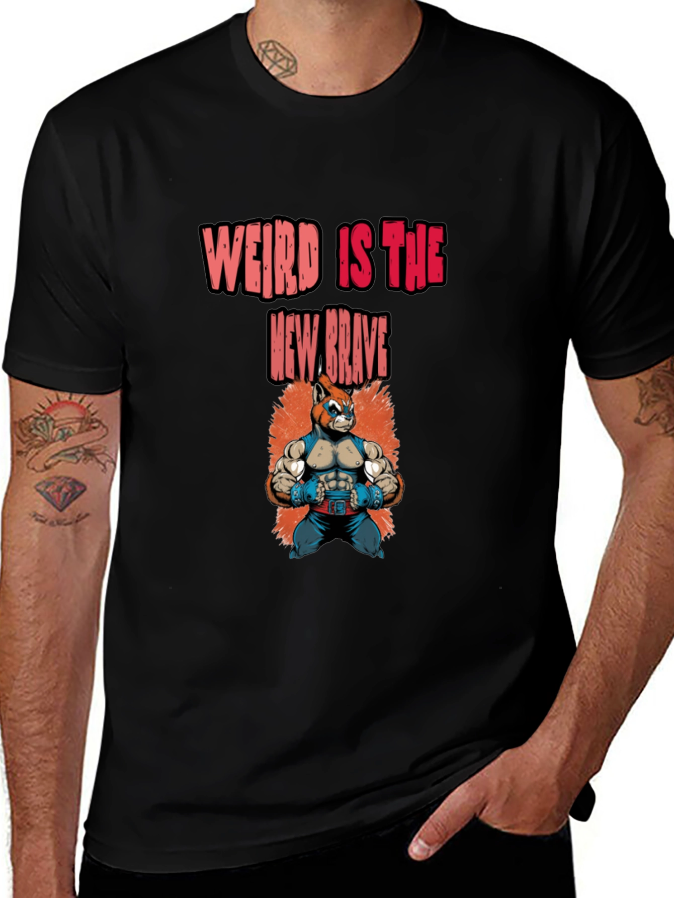 Weird Is The New Brave Graphic Tee