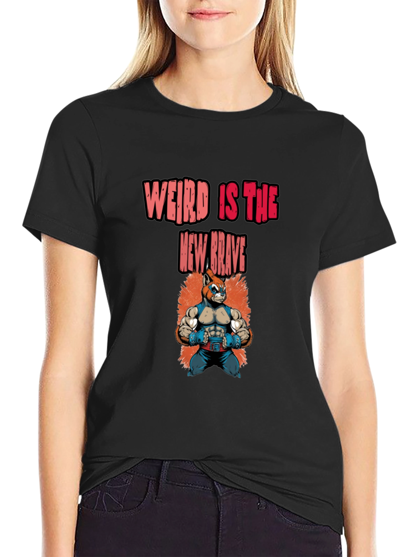 Weird Is The New Brave Graphic Tee