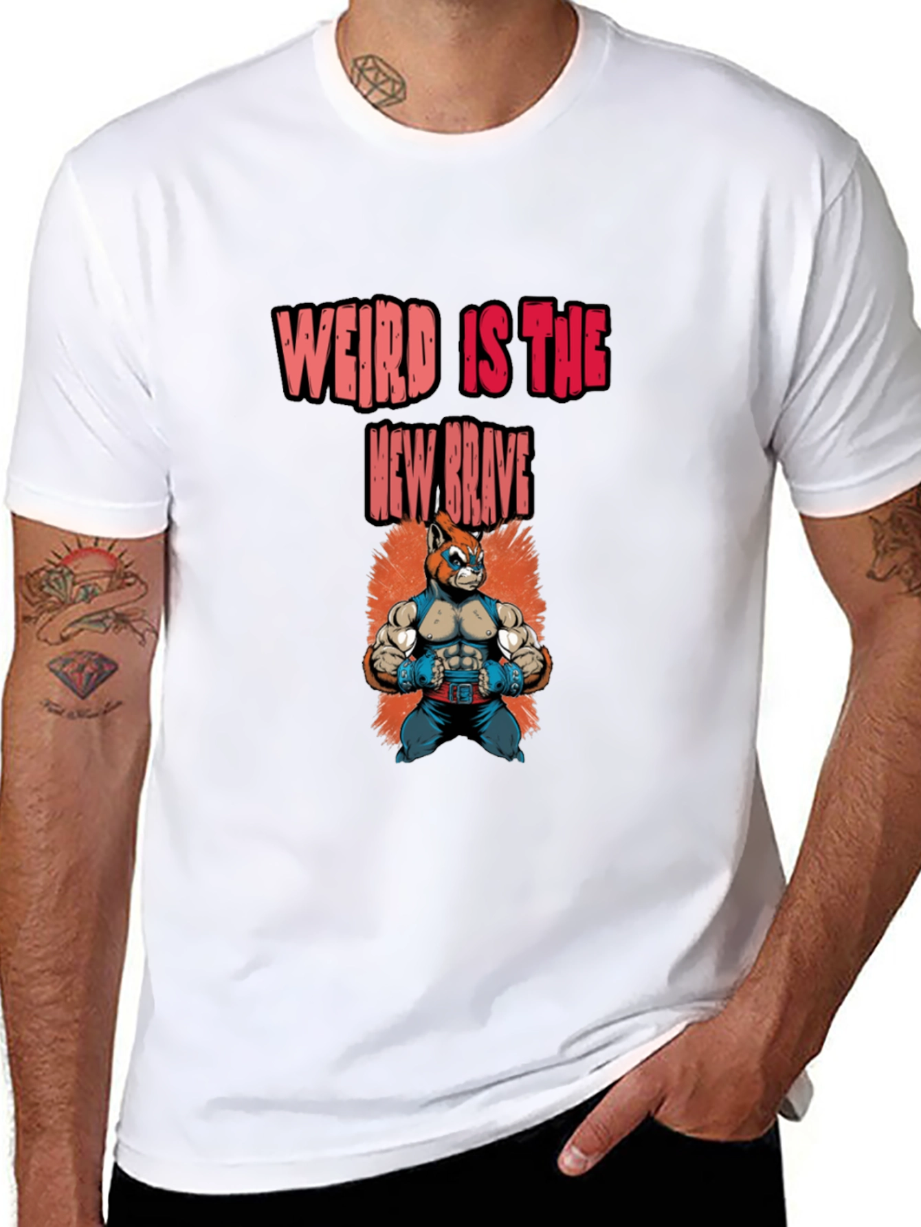 Weird Is The New Brave Graphic Tee