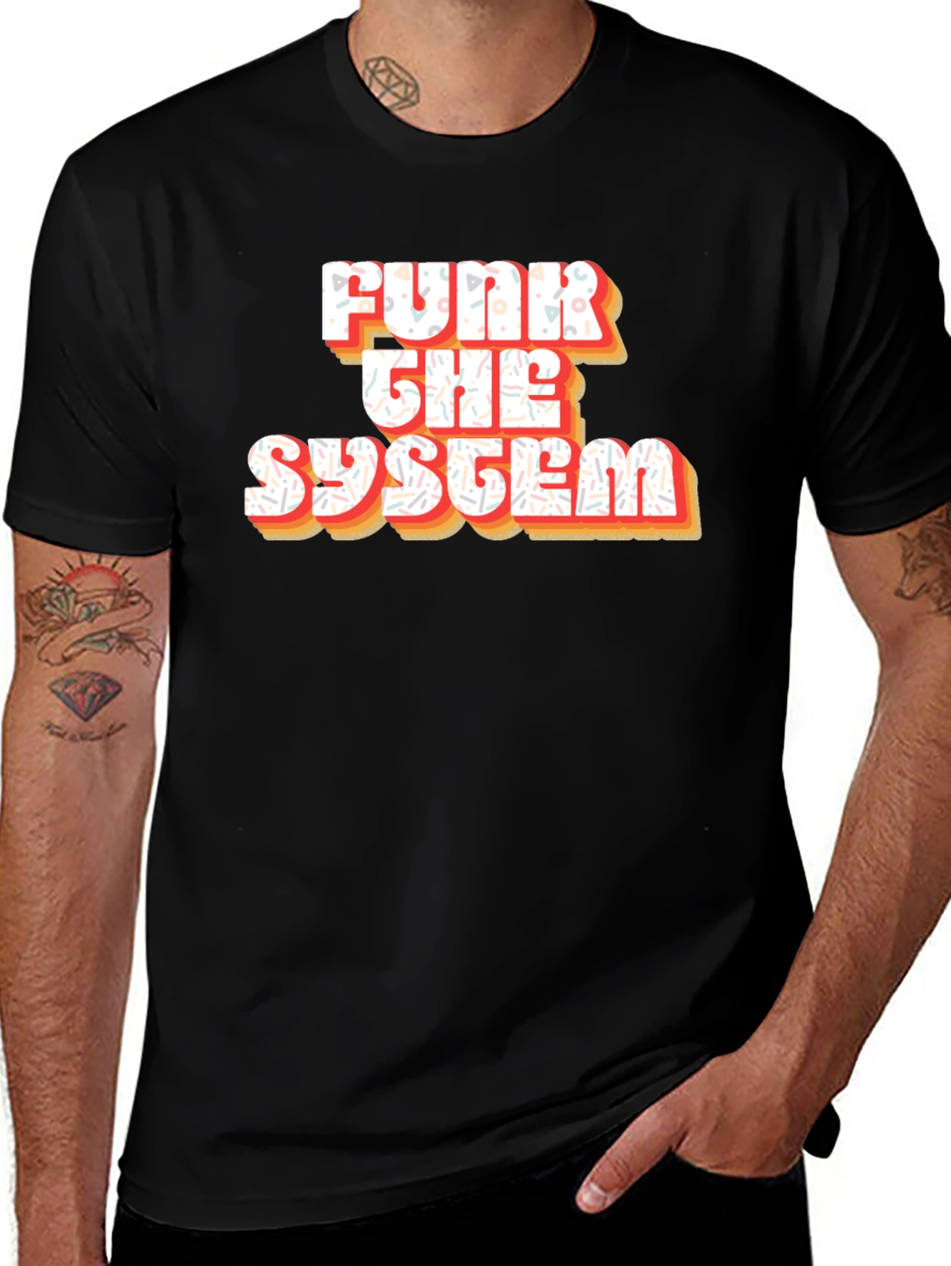 Funk The System Retro T-Shirt
