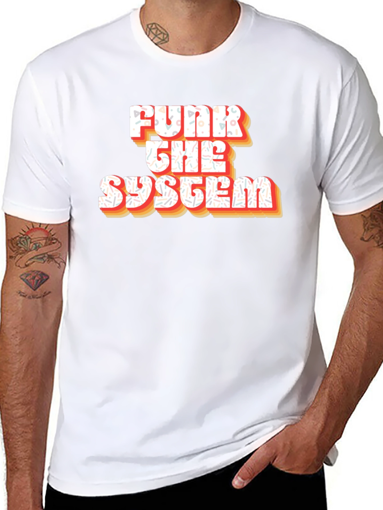 Funk The System Retro T-Shirt