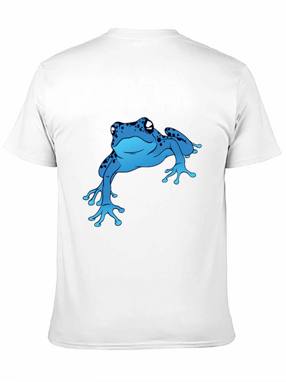 Blue Frog Graphic T-Shirt - Casual Style