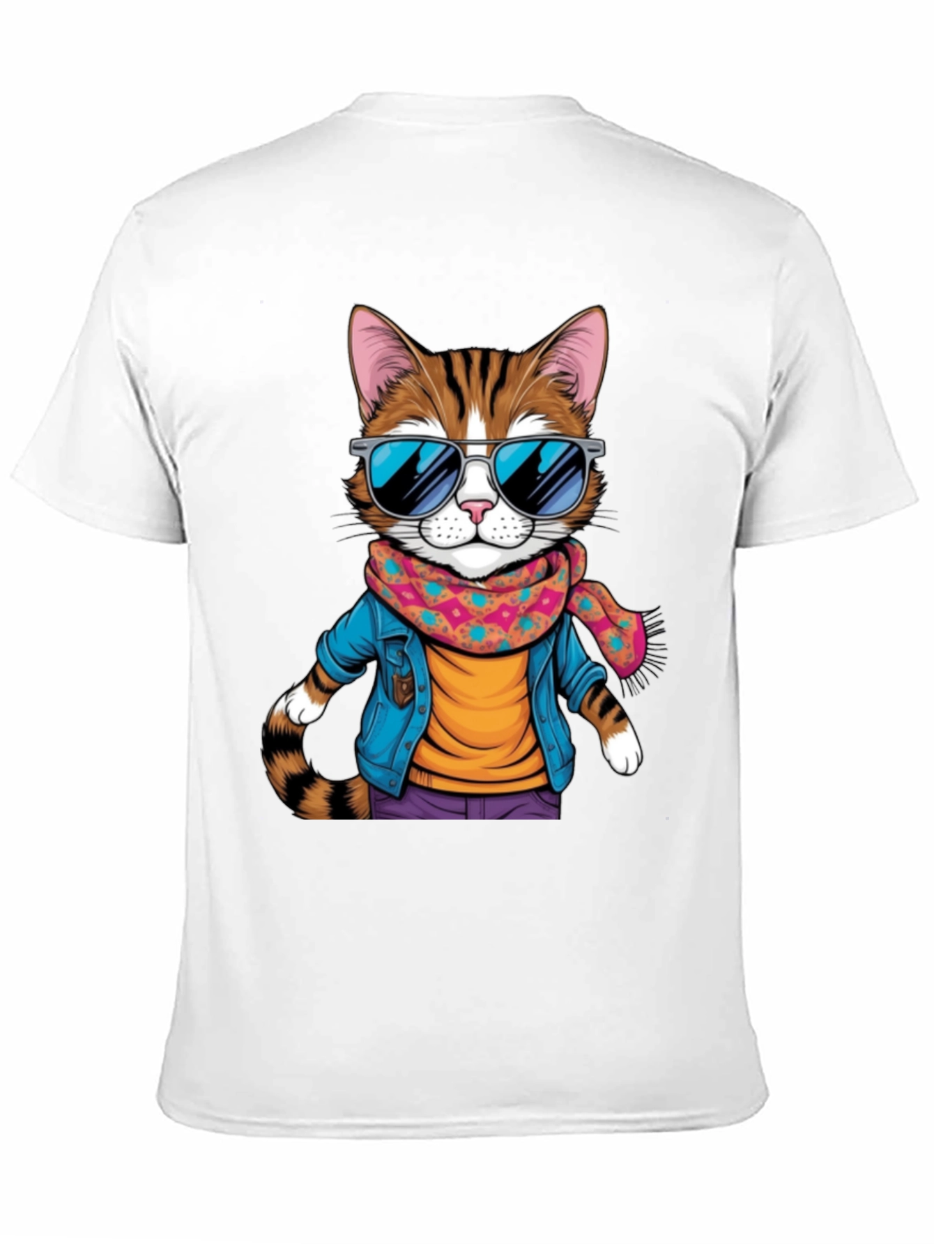 Cool Cat Graphic Tee - Unisex T-Shirt