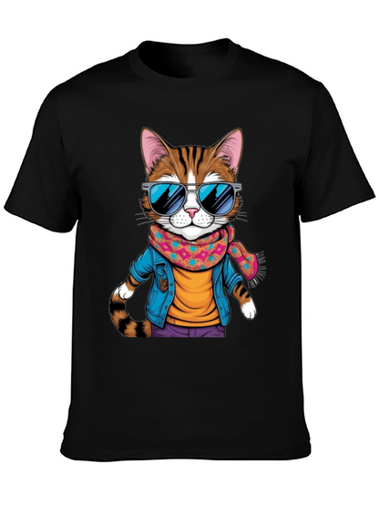 Cool Cat Graphic Tee - Unisex T-Shirt