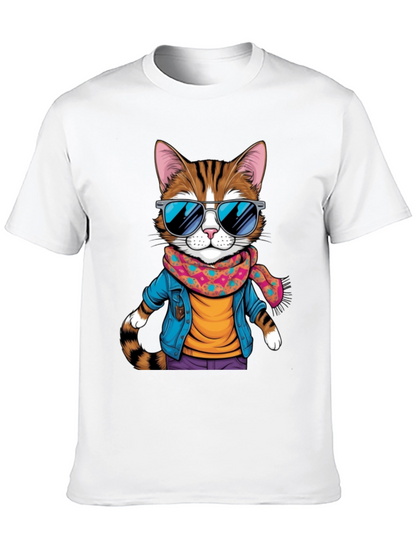 Cool Cat Graphic Tee - Unisex T-Shirt